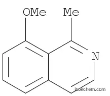 Molecular Structure of 1231948-70-1 (8 - Methoxy - 1 - Methylisoquinoline)